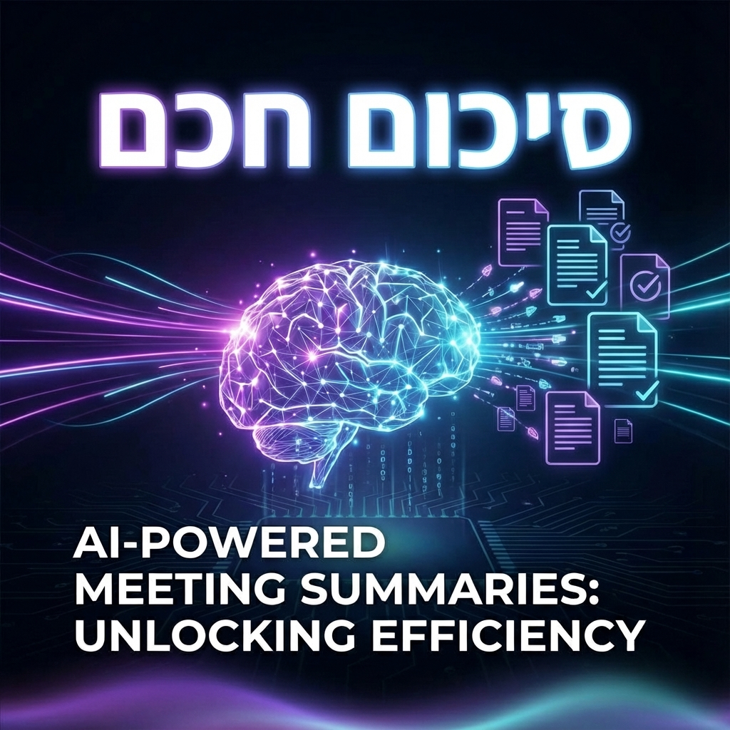 סיכום פגישות AI