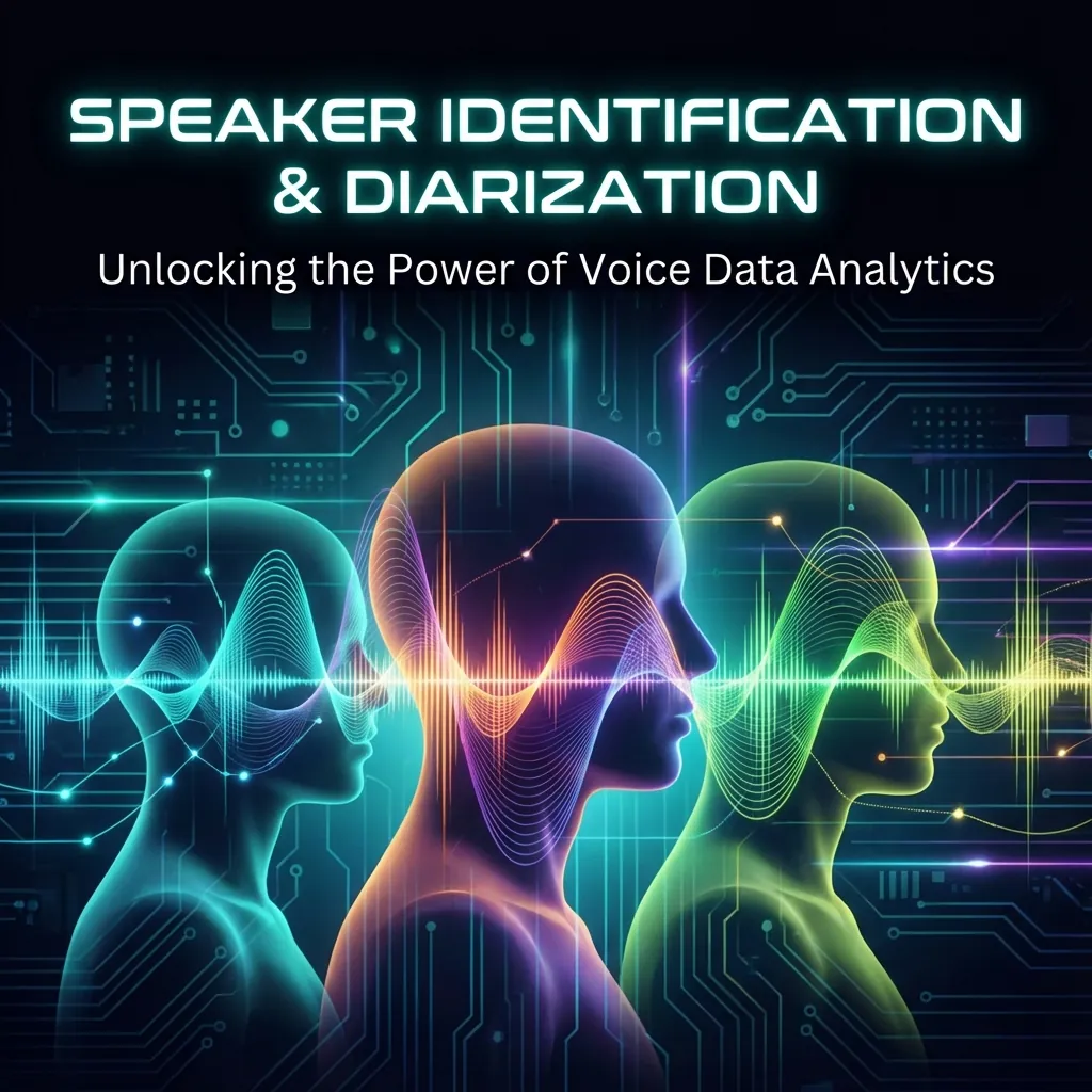 Speaker identification and diarization